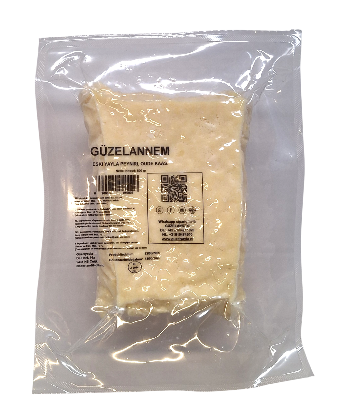 Gerijpte Sürmene hooglandkaas 1 kg