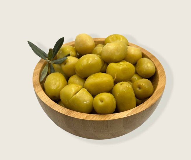 Domat yeşil kırma zeytin 900 g