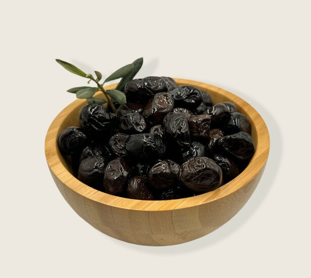 Çekirdekli siyah zeytin 1 kg